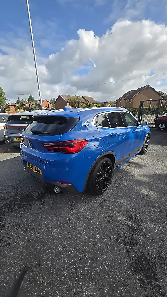 Used 2018 BMW X2 Blue - Interior and Exterior details 5