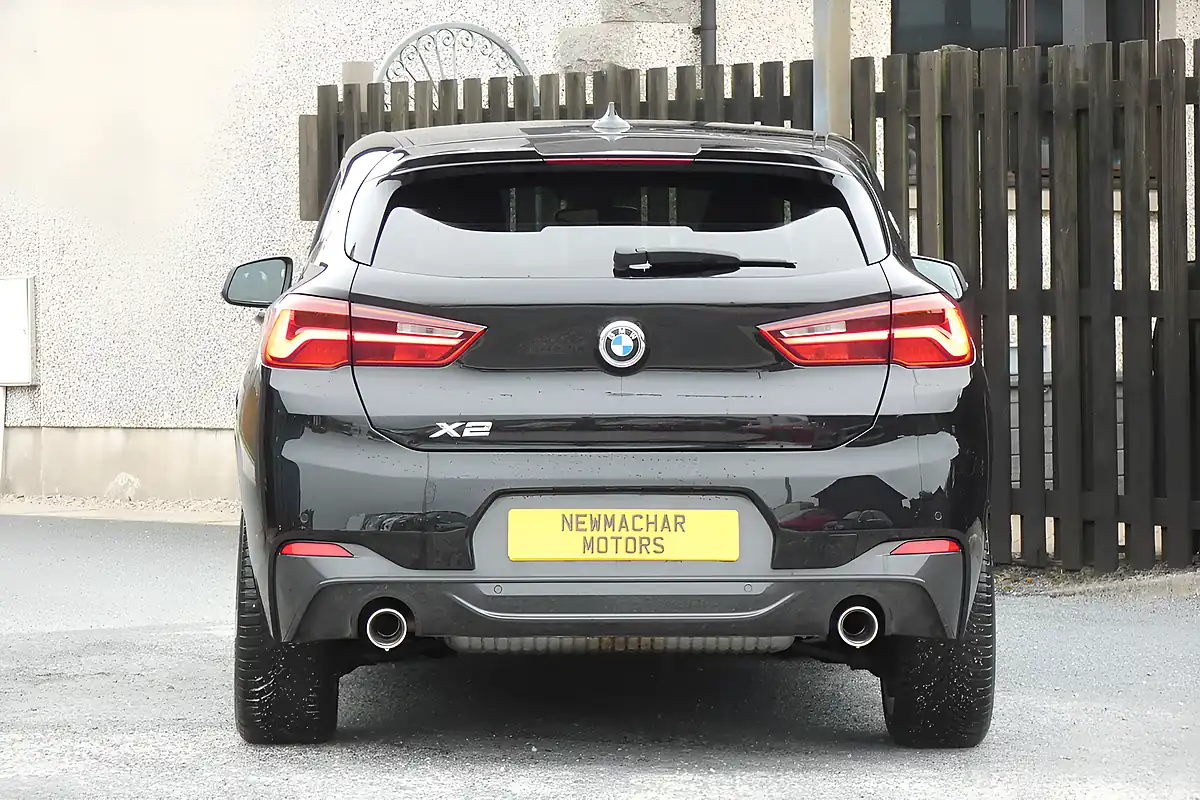 Used 2018 BMW X2 M Sport Black Sapphire Metallic Paint - Interior and Exterior details 3