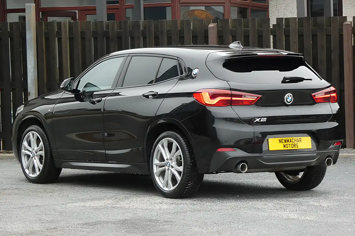 Used 2018 BMW X2 M Sport Black Sapphire Metallic Paint - Interior and Exterior details 4