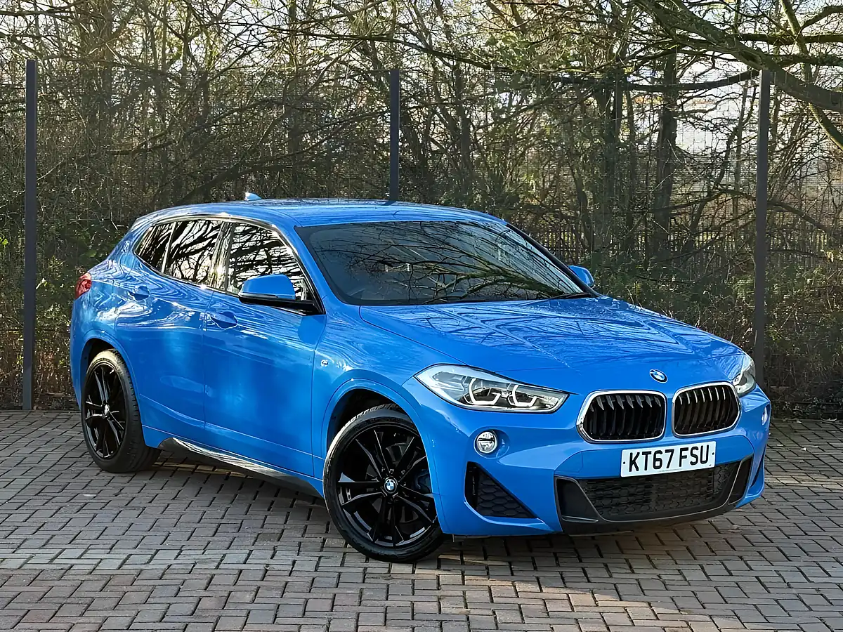 Used 2018 BMW X2 M Sport Blue - Front View