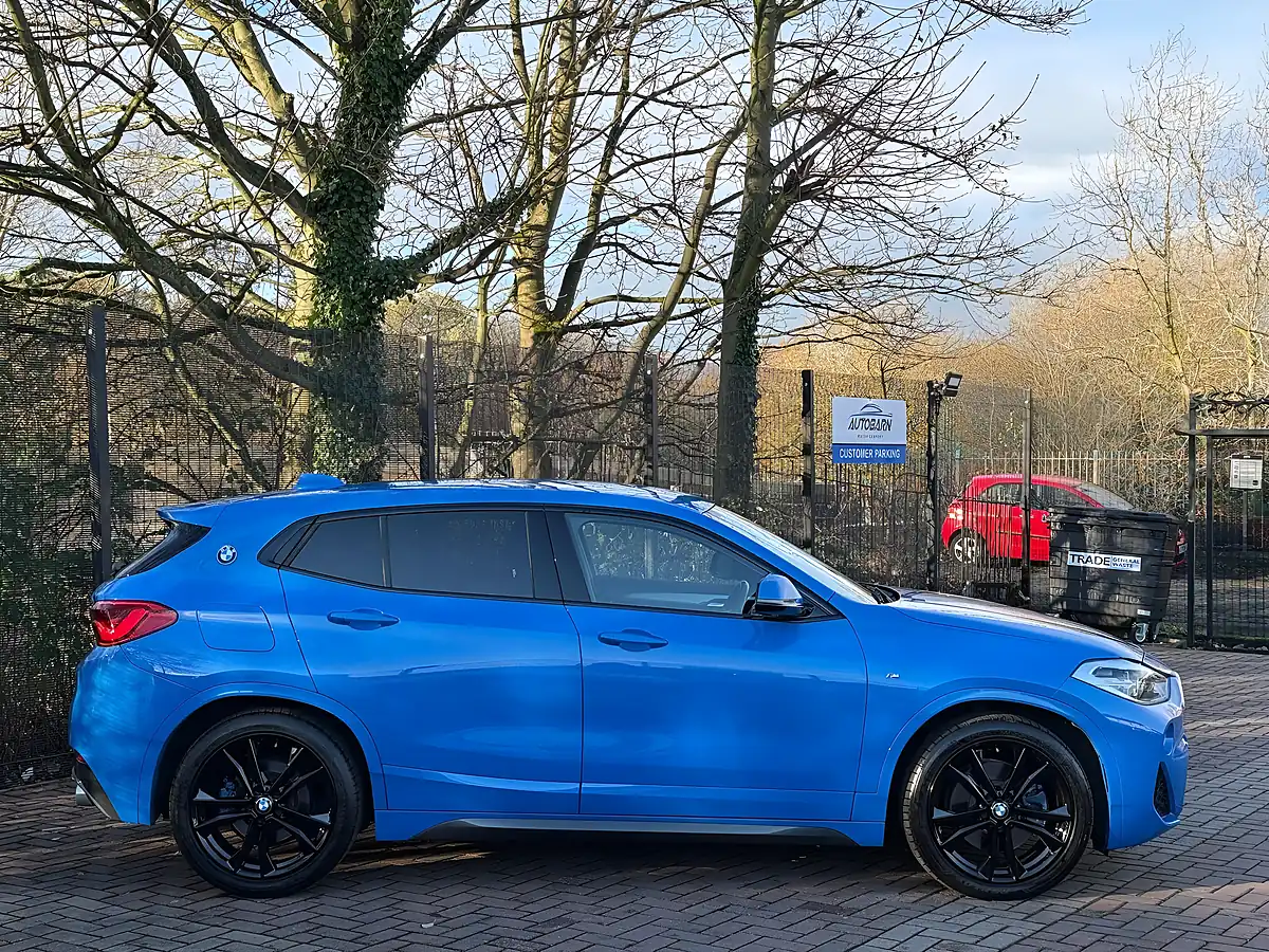 Used 2018 BMW X2 M Sport Blue - Interior and Exterior details 10