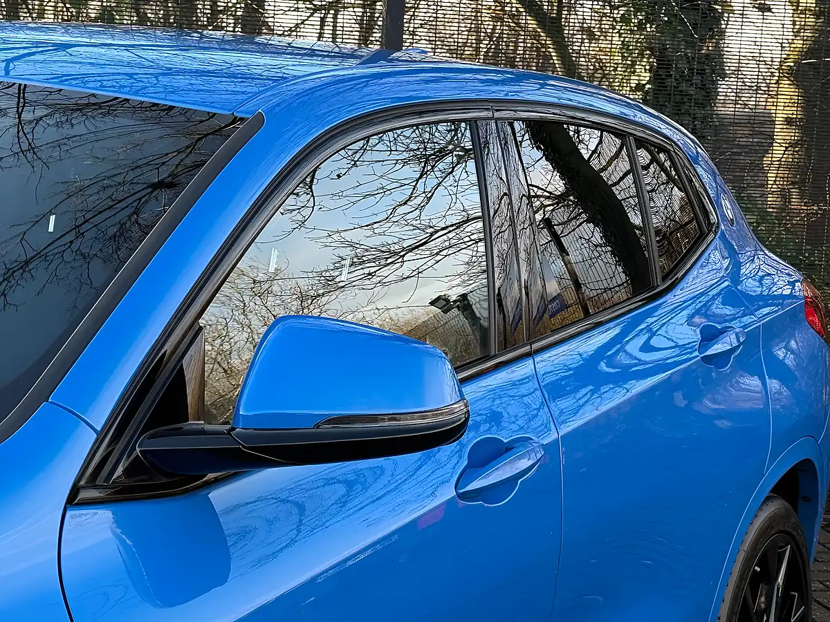 Used 2018 BMW X2 M Sport Blue - Interior and Exterior details 12