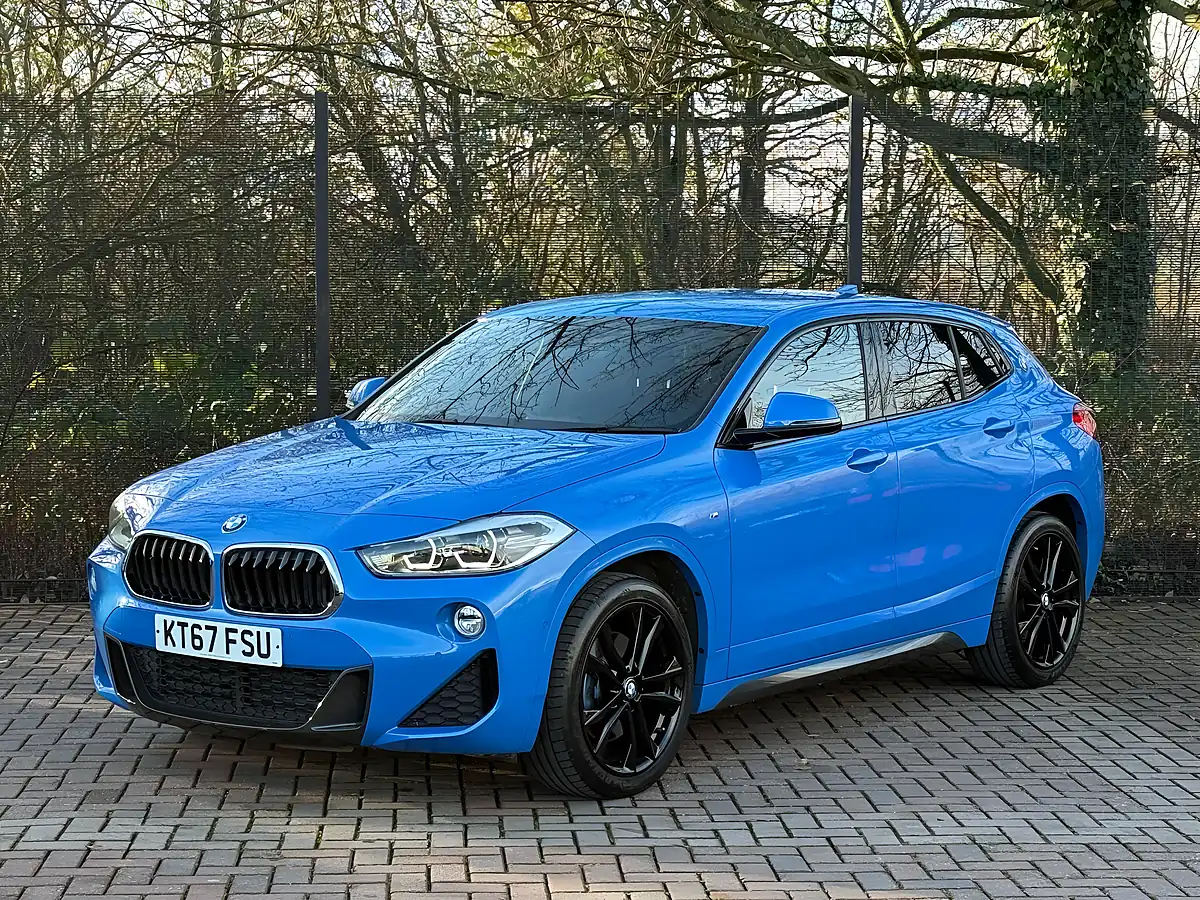 Used 2018 BMW X2 M Sport Blue - Interior and Exterior details 5