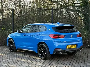 Used 2018 BMW X2 M Sport Blue - Interior and Exterior details 7