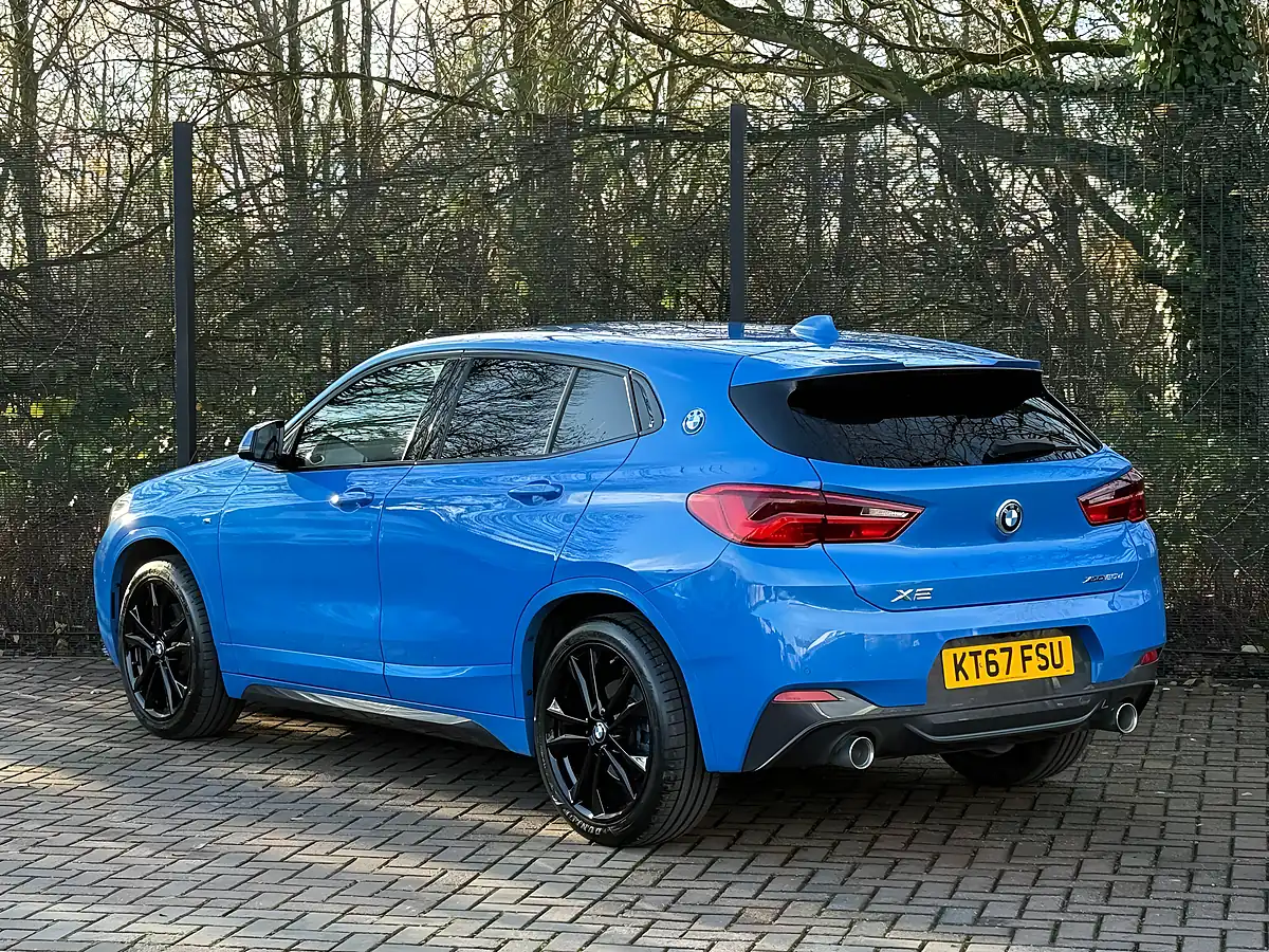 Used 2018 BMW X2 M Sport Blue - Interior and Exterior details 7