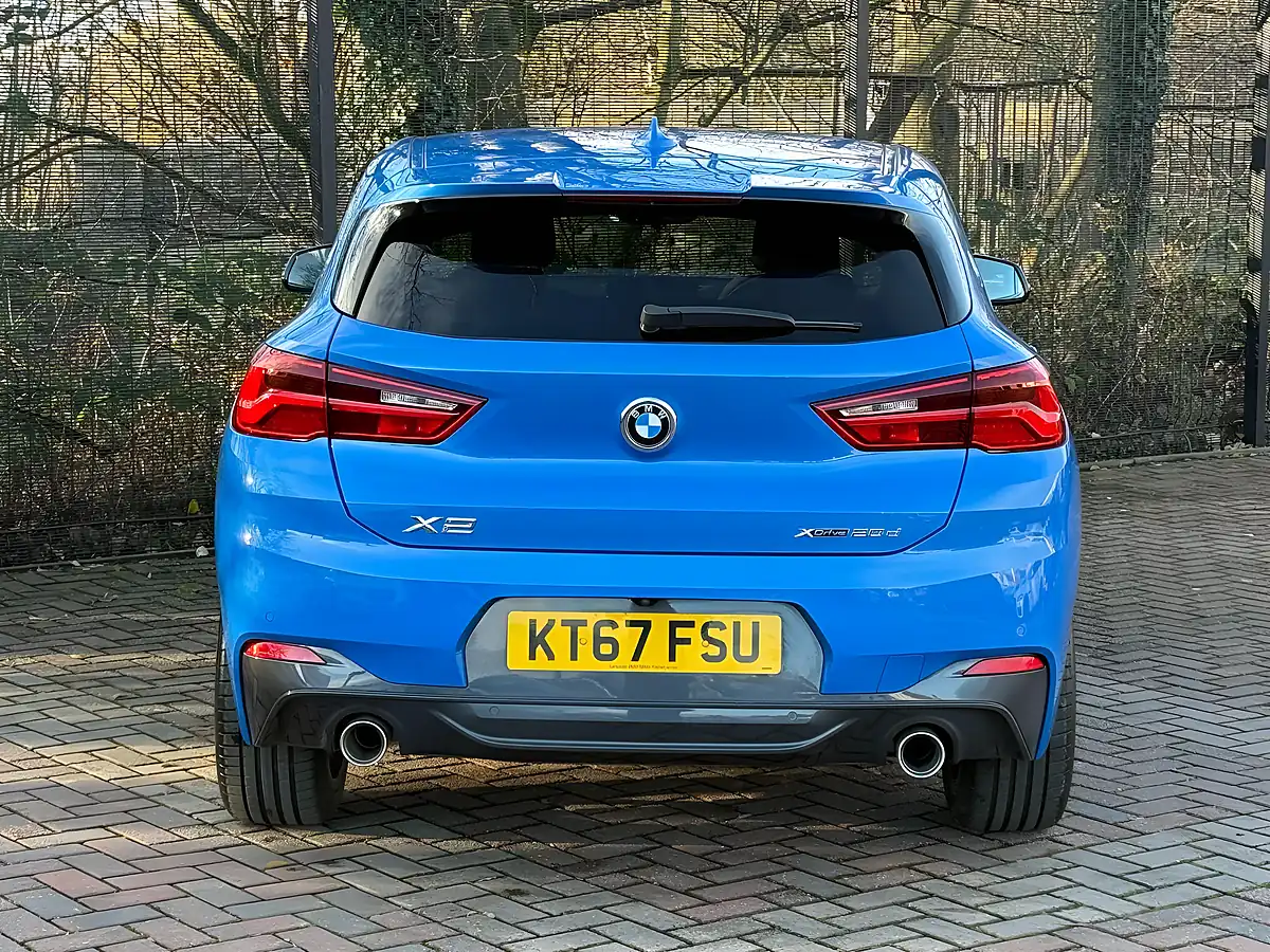 Used 2018 BMW X2 M Sport Blue - Interior and Exterior details 8