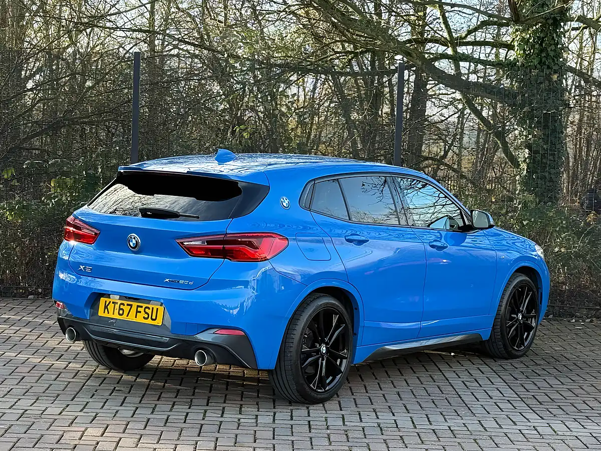 Used 2018 BMW X2 M Sport Blue - Interior and Exterior details 9
