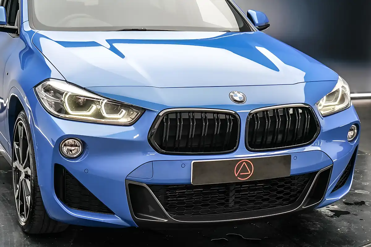Used 2018 BMW X2 M Sport Misano Blue - Interior and Exterior details 11