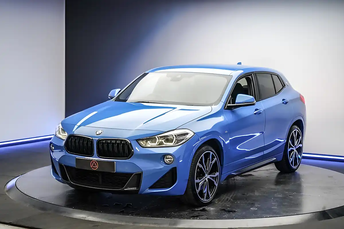 Used 2018 BMW X2 M Sport Misano Blue - Interior and Exterior details 13