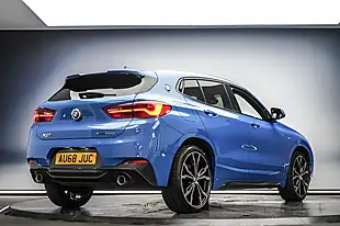 Used 2018 BMW X2 M Sport Misano Blue - Interior and Exterior details 3
