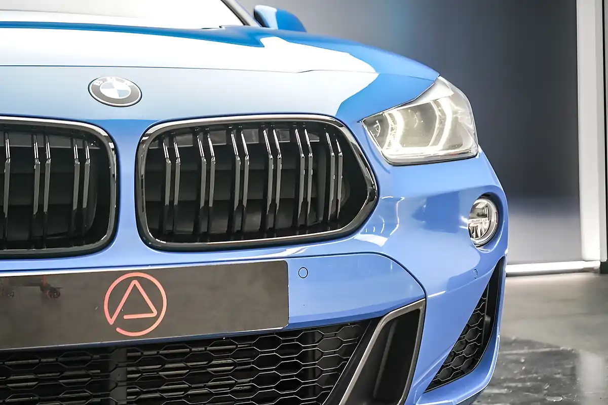 Used 2018 BMW X2 M Sport Misano Blue - Interior and Exterior details 4