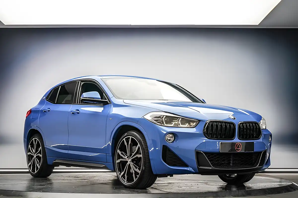 Used 2018 BMW X2 M Sport Misano Blue - Interior and Exterior details 5