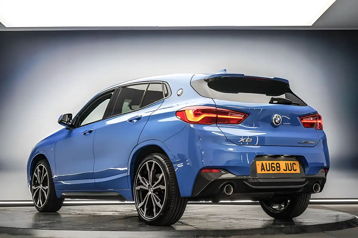 Used 2018 BMW X2 M Sport Misano Blue - Interior and Exterior details 7