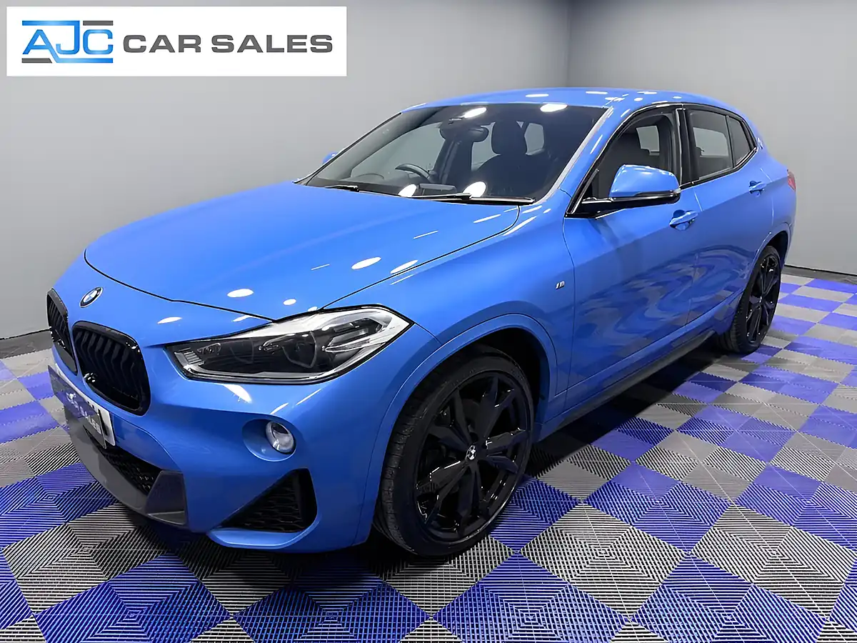 Used 2018 BMW X2 M Sport Misano Blue - Front View