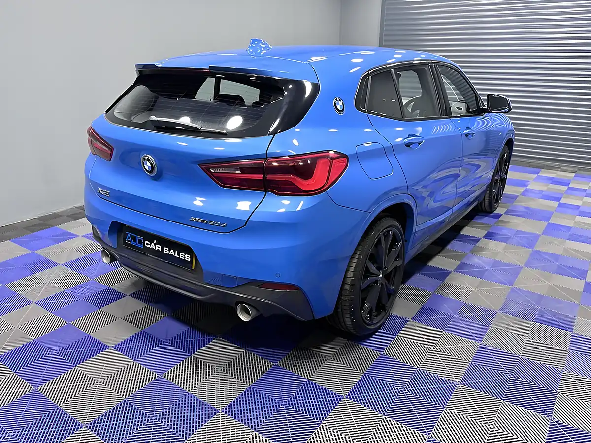 Used 2018 BMW X2 M Sport Misano Blue - Interior and Exterior details 11