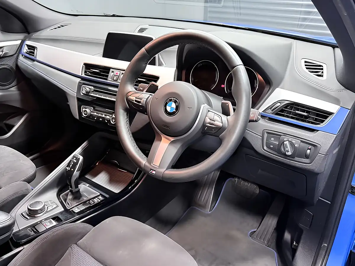 Used 2018 BMW X2 M Sport Misano Blue - Interior and Exterior details 17