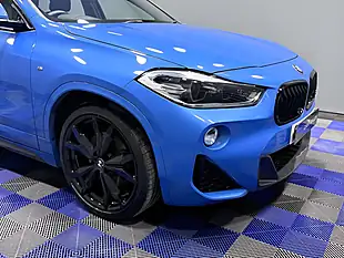 Used 2018 BMW X2 M Sport Misano Blue - Interior and Exterior details 3