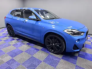 Used 2018 BMW X2 M Sport Misano Blue - Interior and Exterior details 4