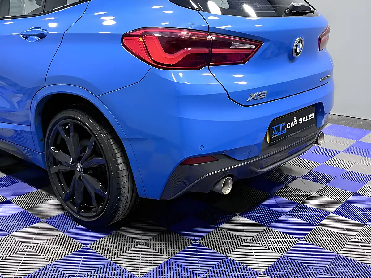 Used 2018 BMW X2 M Sport Misano Blue - Interior and Exterior details 7