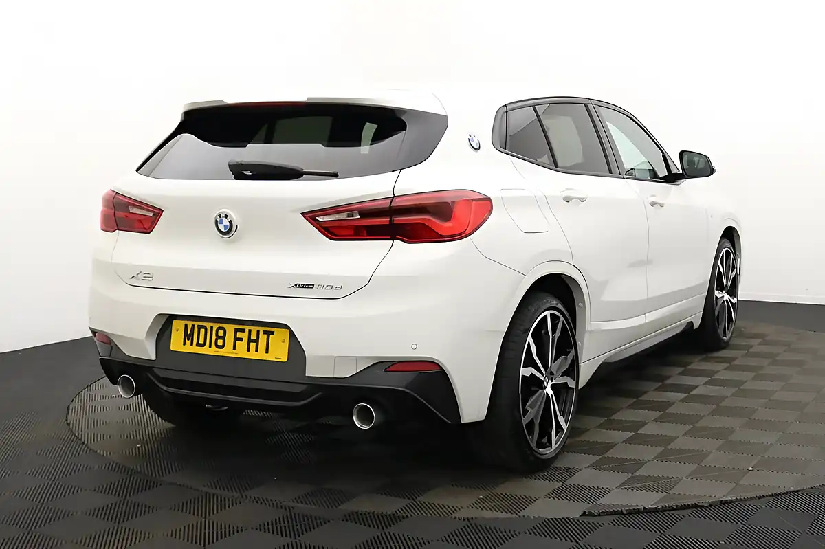 Used 2018 BMW X2 M Sport White - Interior and Exterior details 4