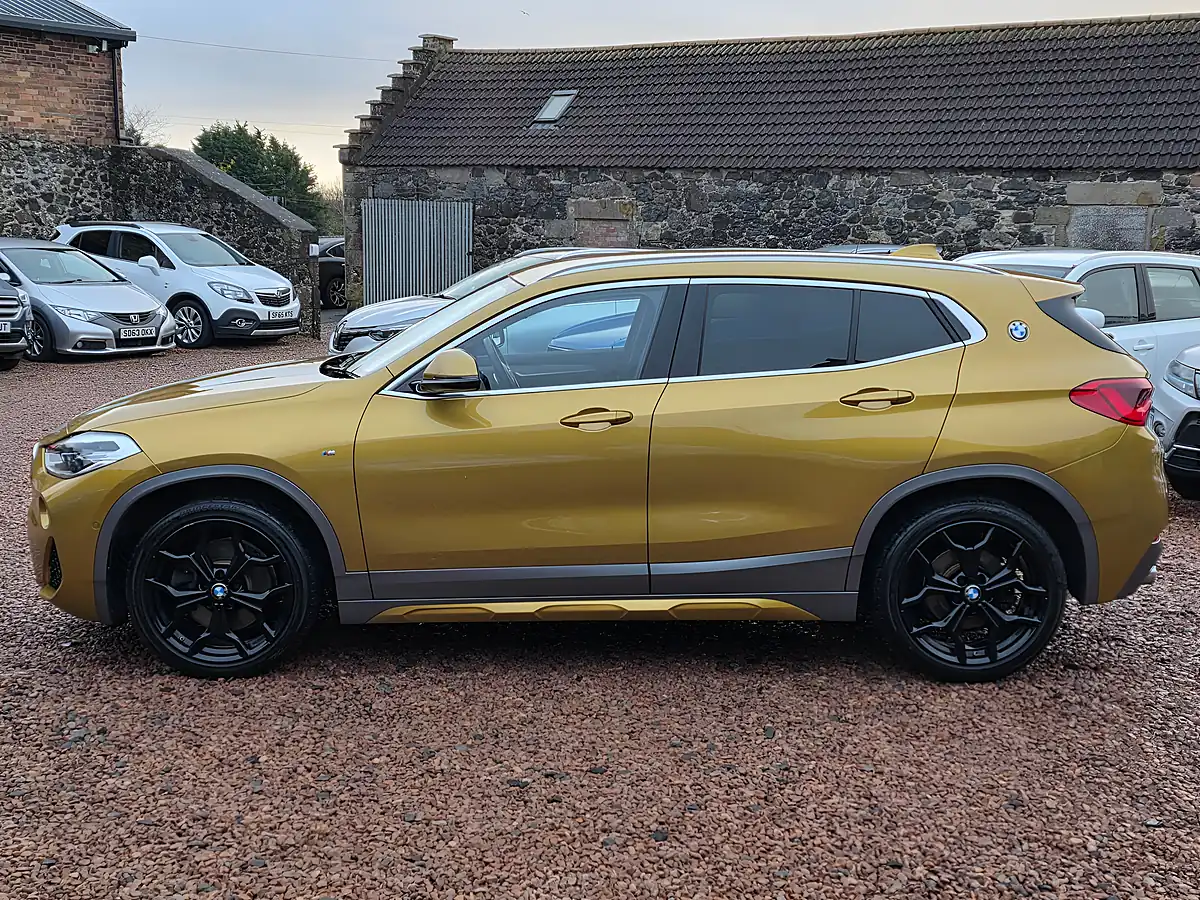 Used 2018 BMW X2 M Sport X Galvanic Gold Metallic - Interior and Exterior details 14