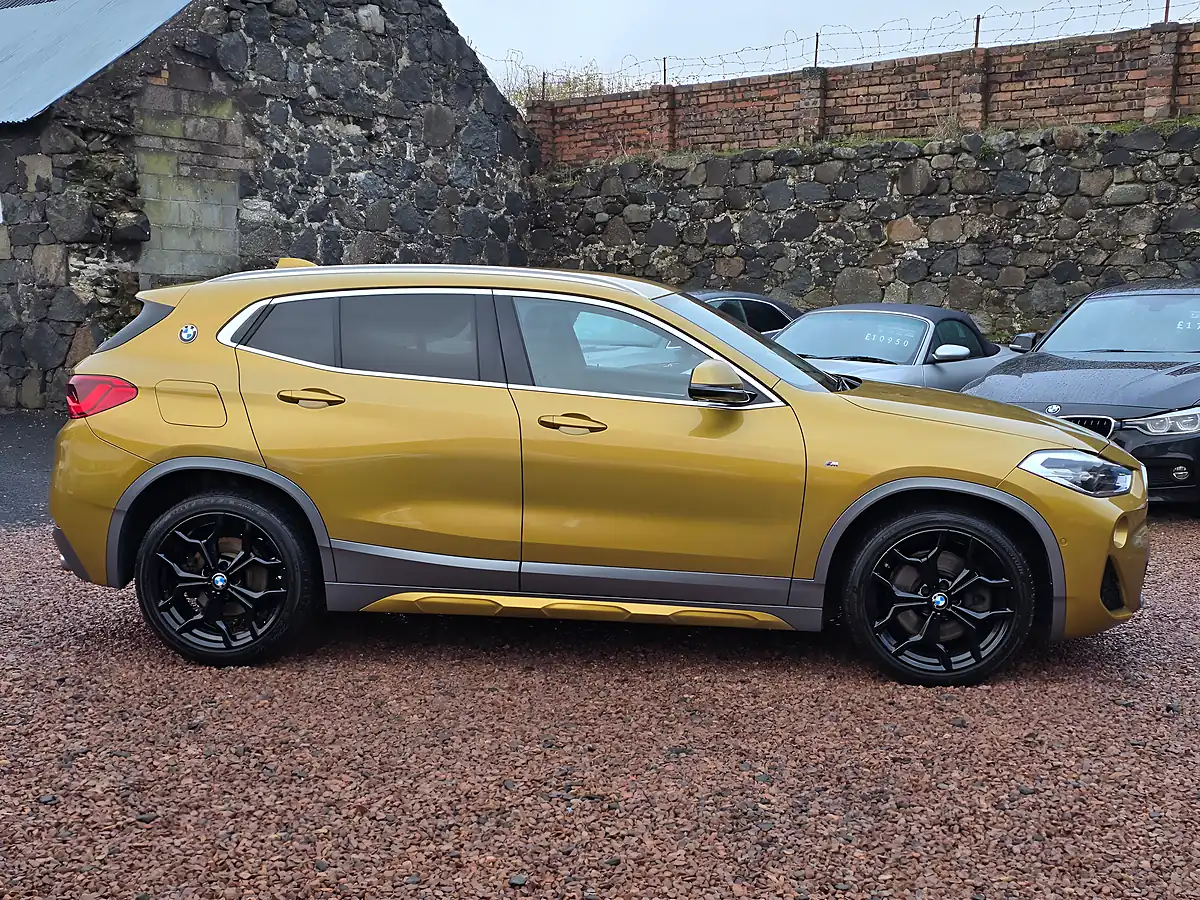 Used 2018 BMW X2 M Sport X Galvanic Gold Metallic - Interior and Exterior details 19