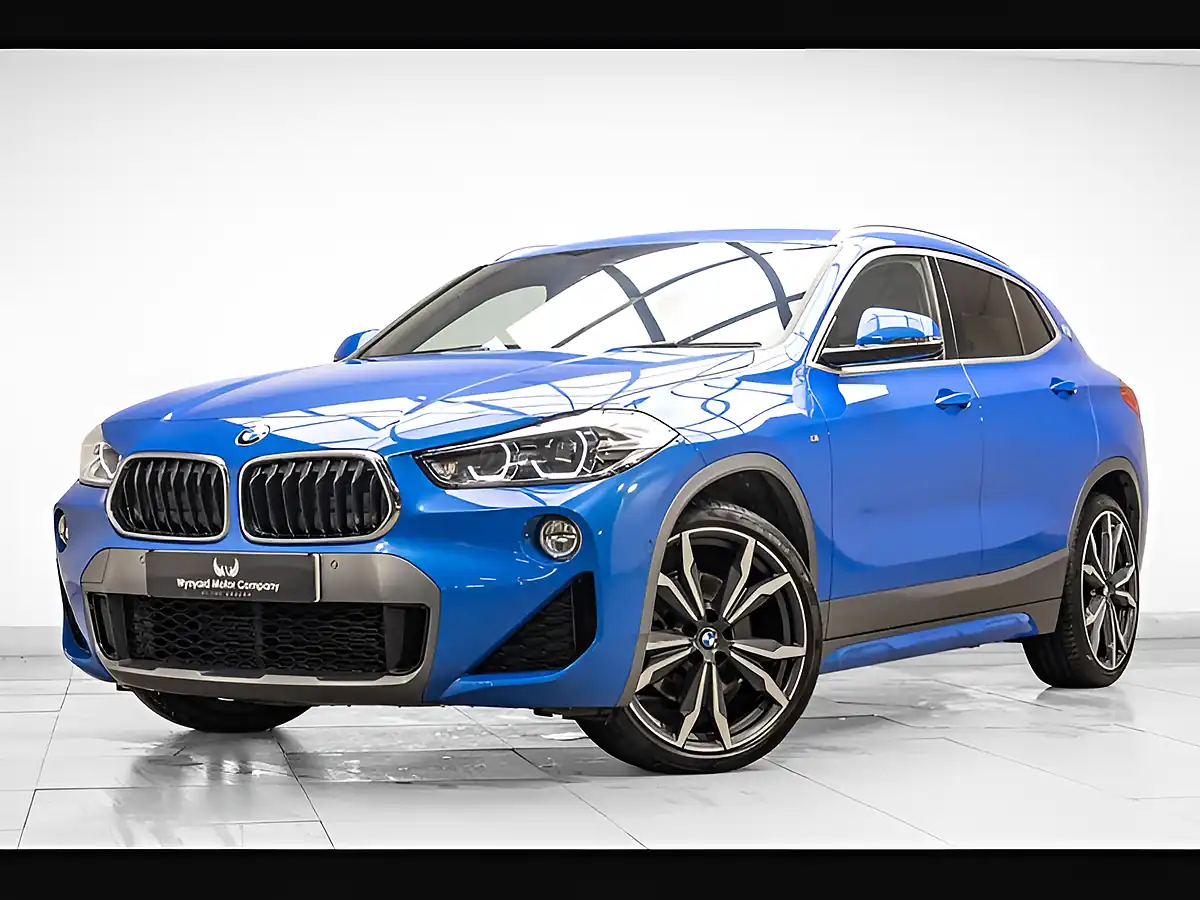 Used 2018 BMW X2 M Sport X Misano Blue - Front View