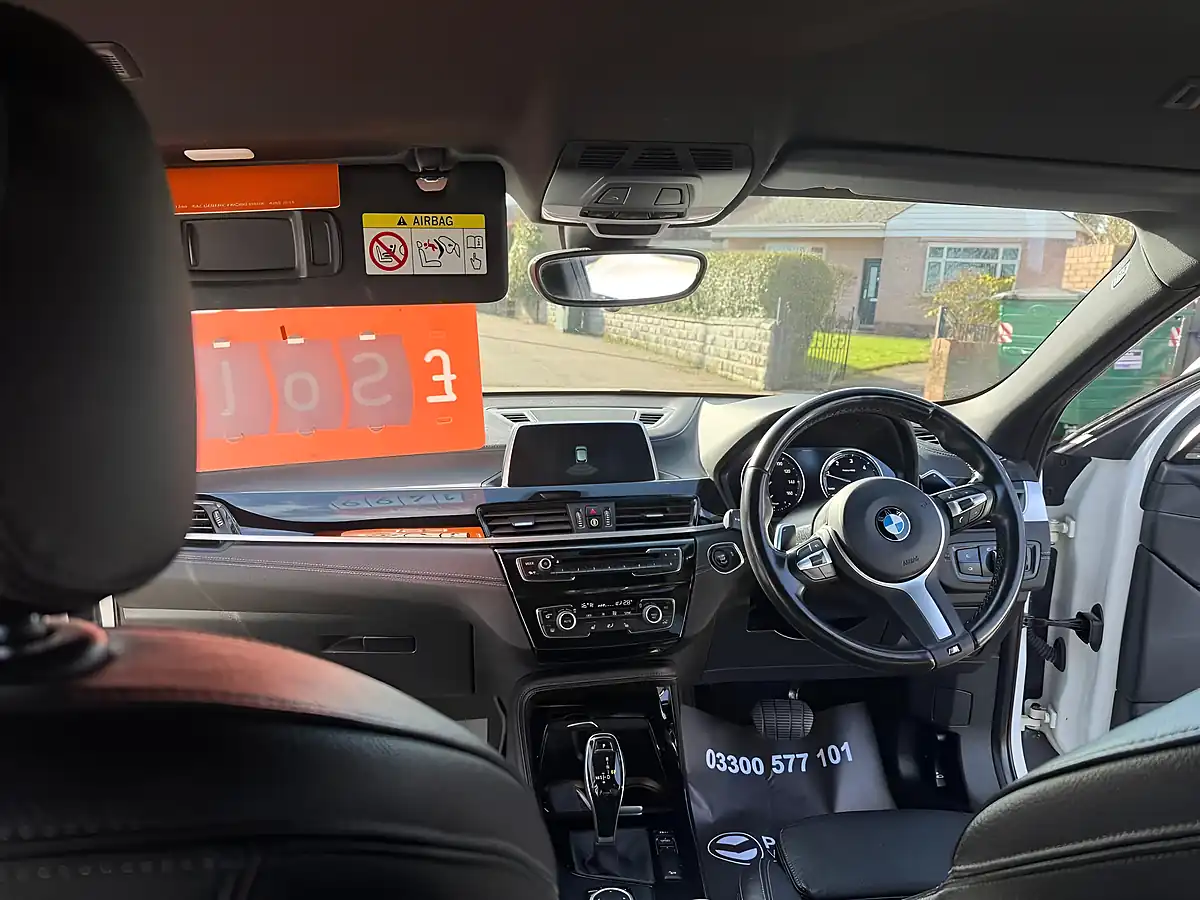 Used 2018 BMW X2 M Sport X White - Interior and Exterior details 14