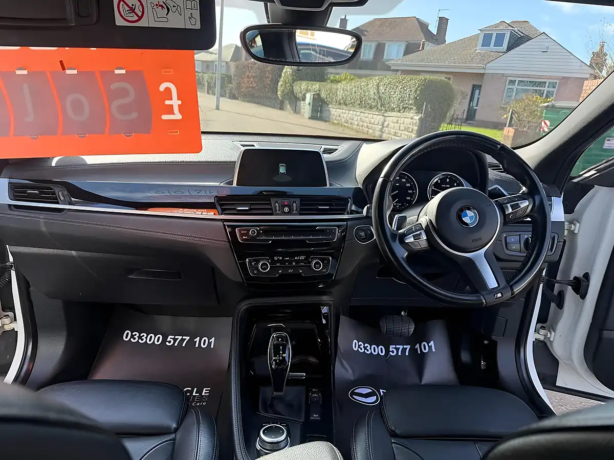 Used 2018 BMW X2 M Sport X White - Interior and Exterior details 17