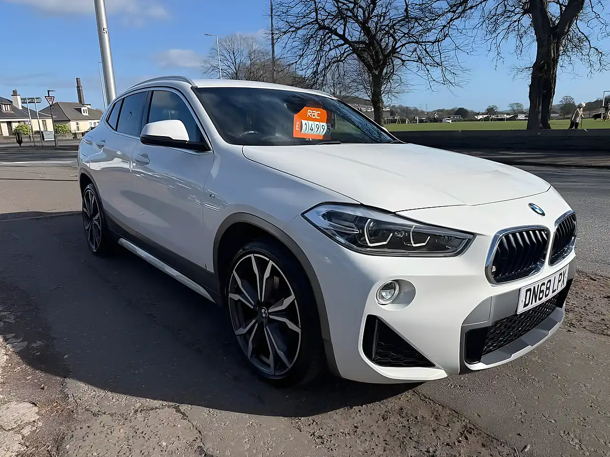 Used 2018 BMW X2 M Sport X White - Interior and Exterior details 3