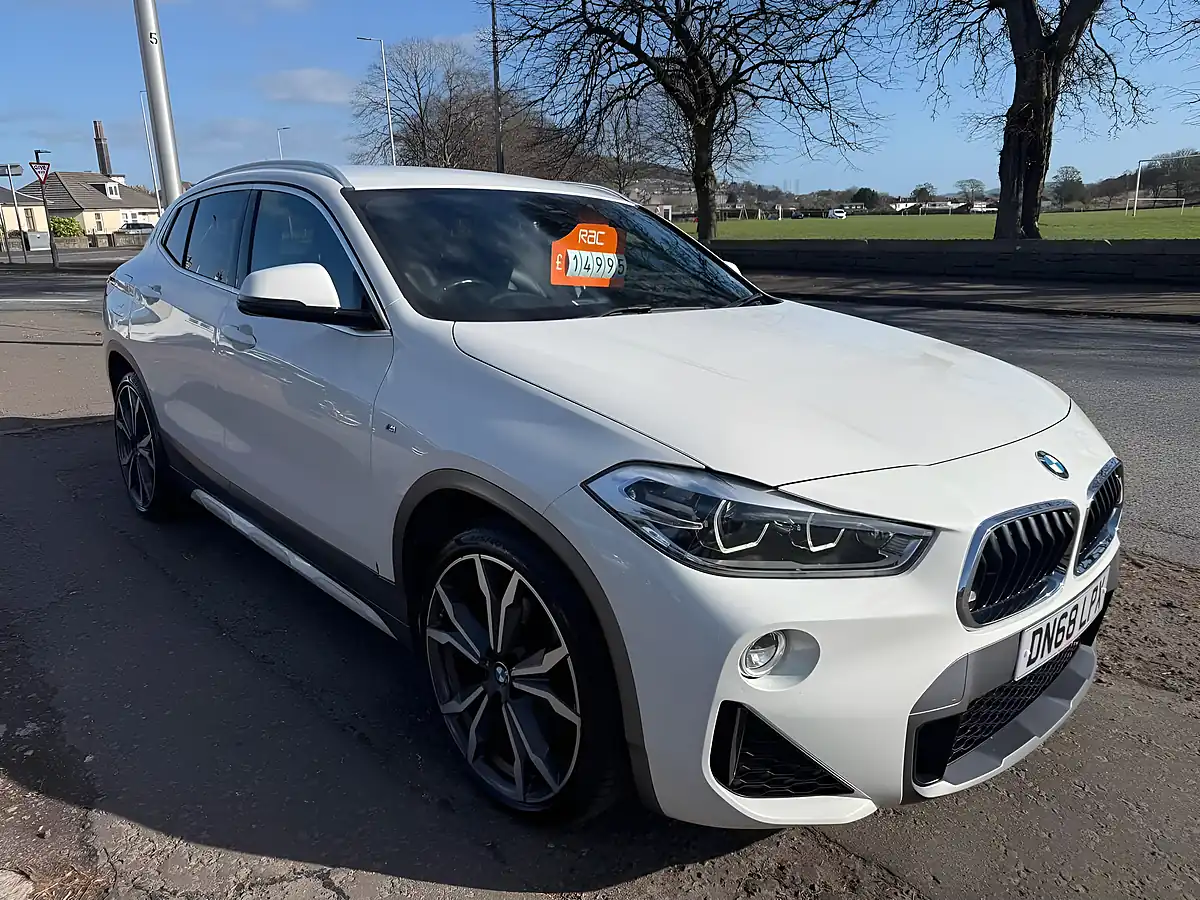 Used 2018 BMW X2 M Sport X White - Interior and Exterior details 8