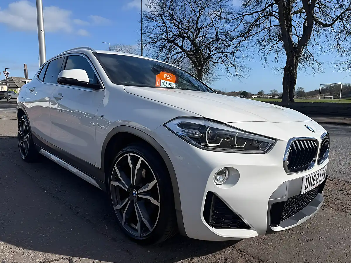 Used 2018 BMW X2 M Sport X White - Interior and Exterior details 9