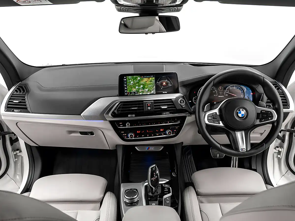 Used 2018 BMW X3 M Sport Alpine White - Interior and Exterior details 12