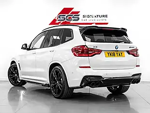Used 2018 BMW X3 M Sport Alpine White - Interior and Exterior details 3