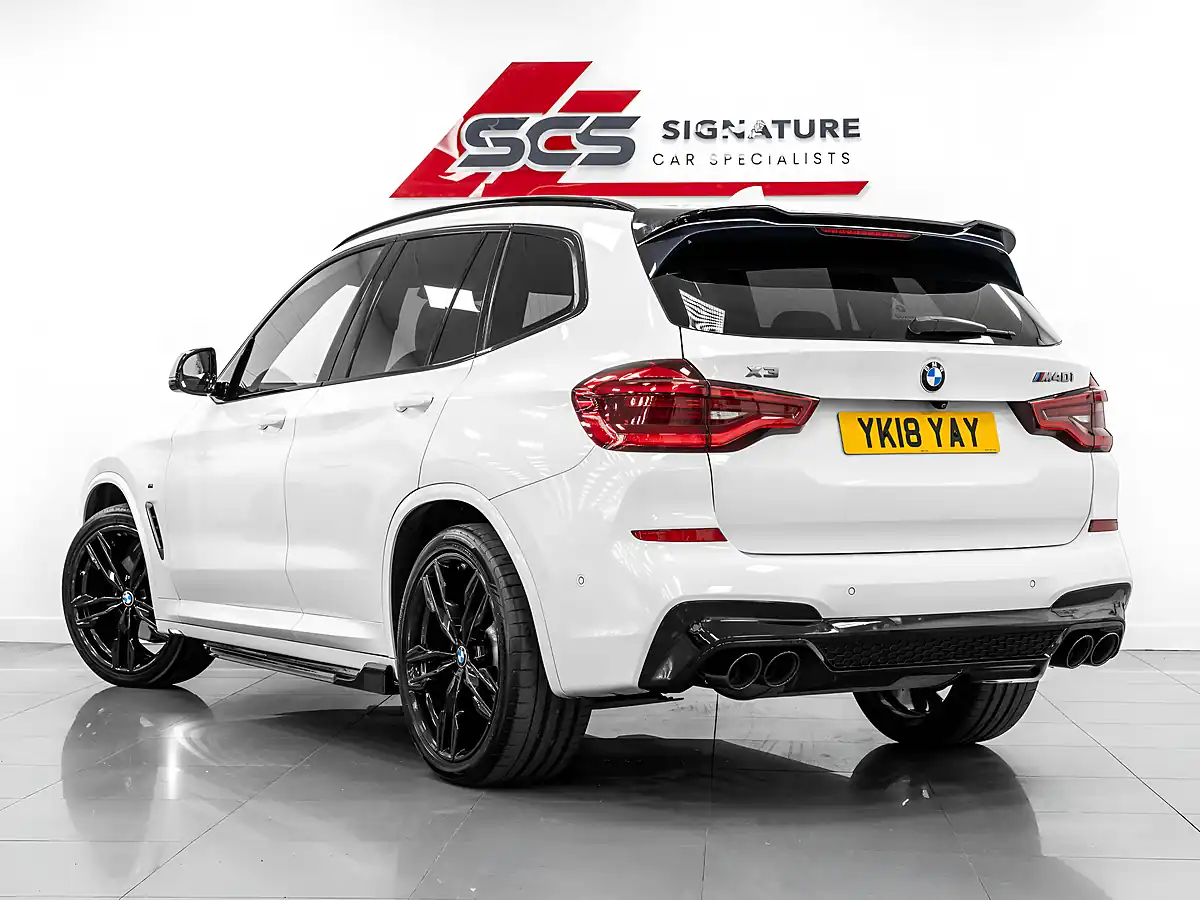 Used 2018 BMW X3 M Sport Alpine White - Interior and Exterior details 3