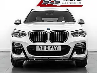Used 2018 BMW X3 M Sport Alpine White - Interior and Exterior details 5