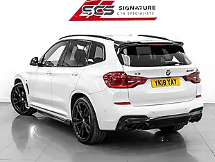 Used 2018 BMW X3 M Sport Alpine White - Interior and Exterior details 8