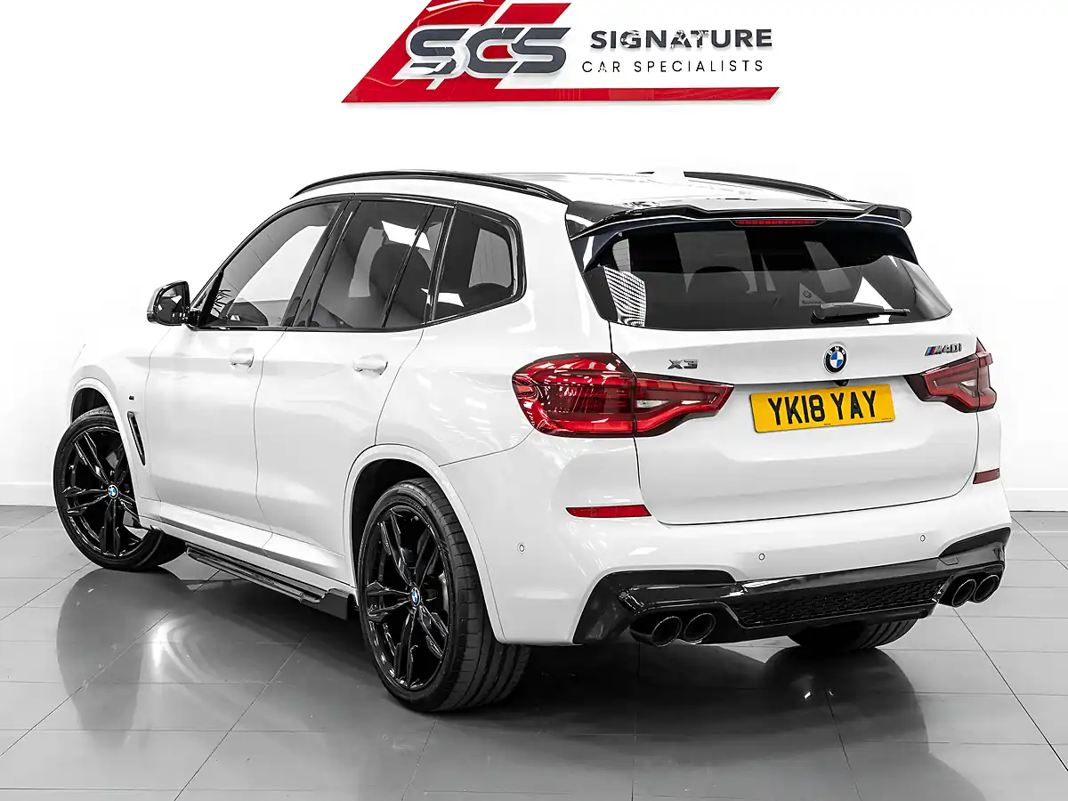 Used 2018 BMW X3 M Sport Alpine White - Interior and Exterior details 8