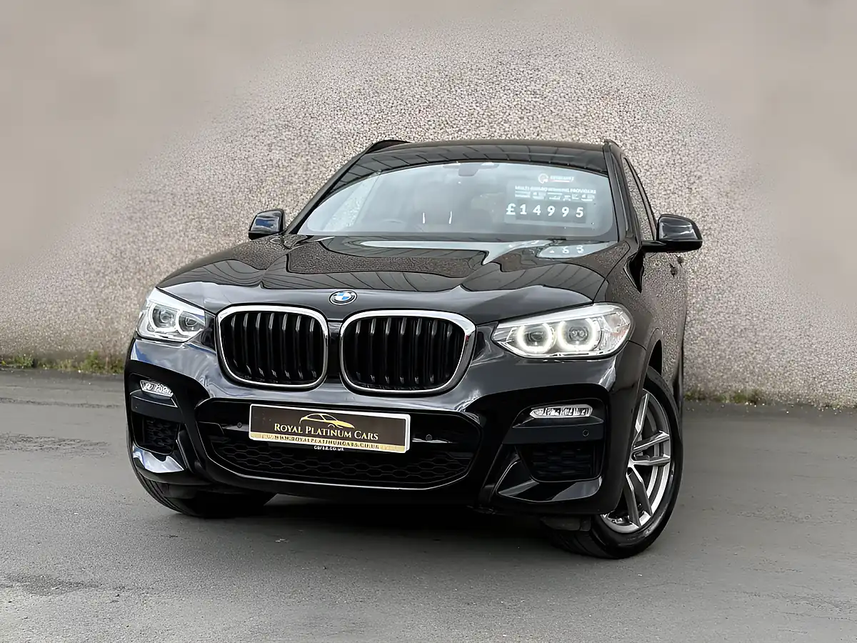 Used 2018 BMW X3 M Sport Black - Front View