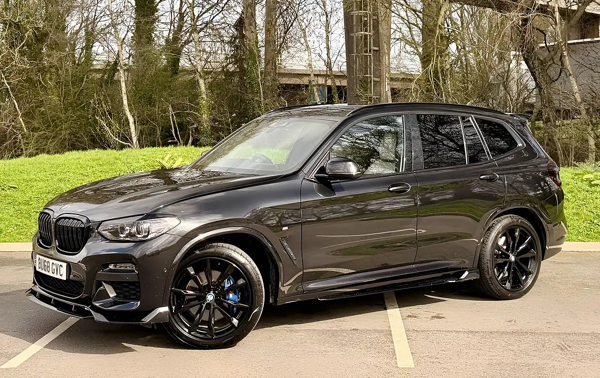 Used 2018 BMW X3 M Sport Black - Interior and Exterior details 2