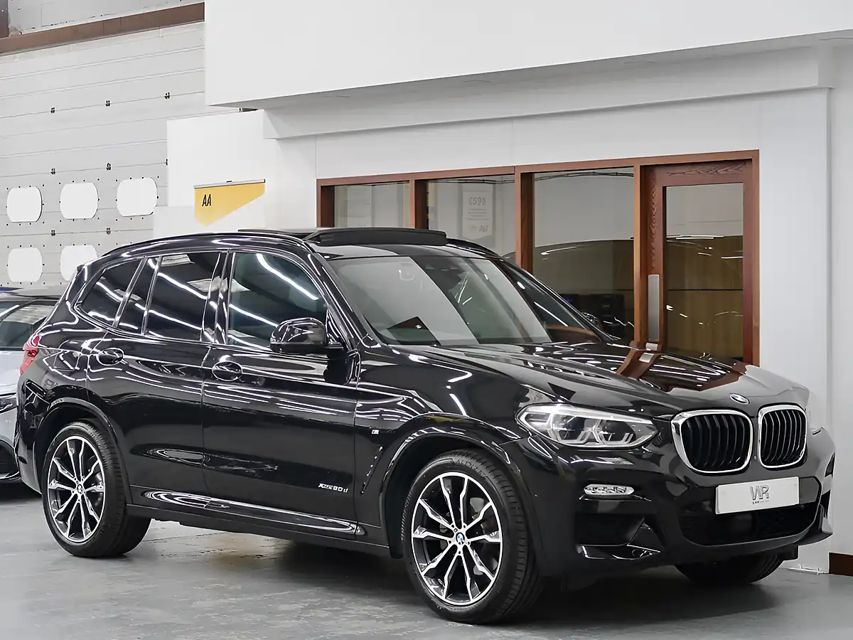 Used 2018 BMW X3 M Sport Black - Front View