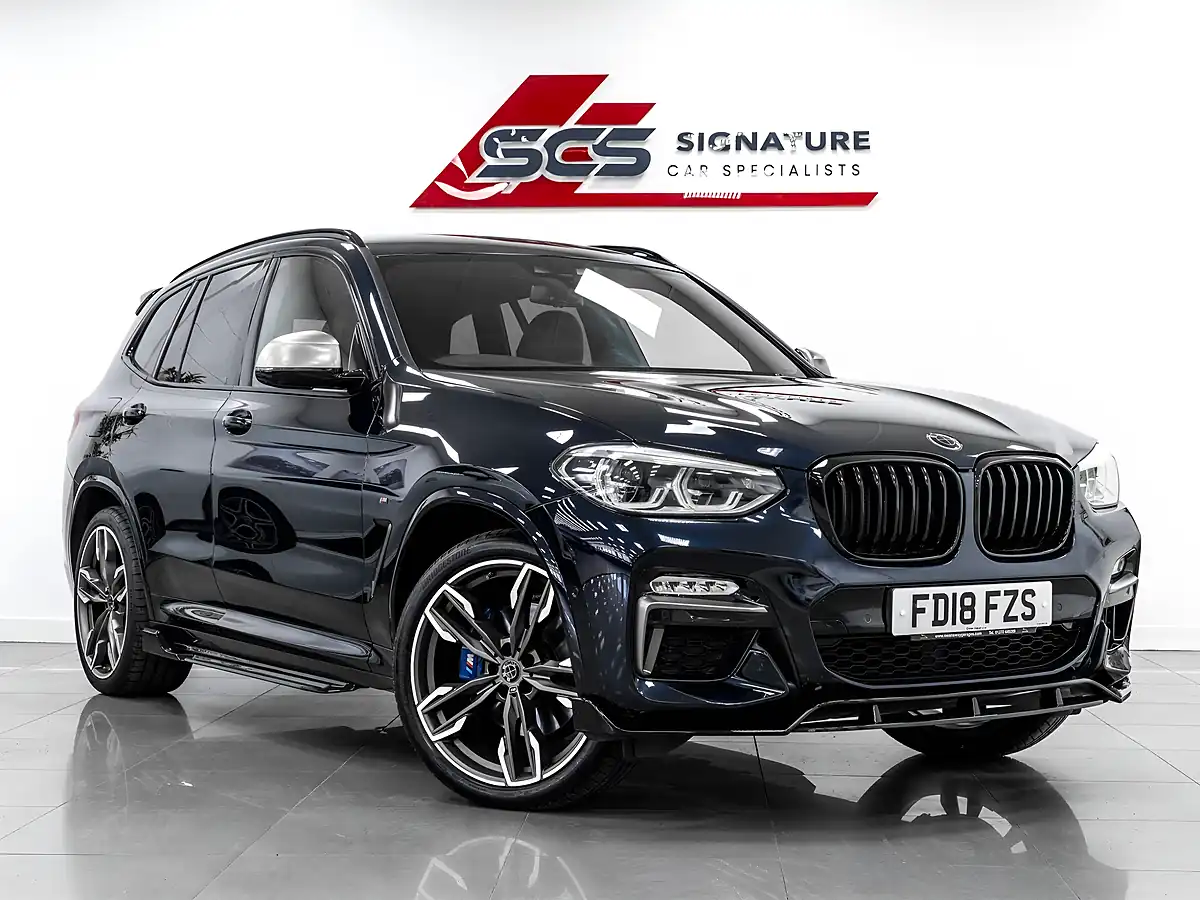 Used 2018 BMW X3 M Sport Black - Front View