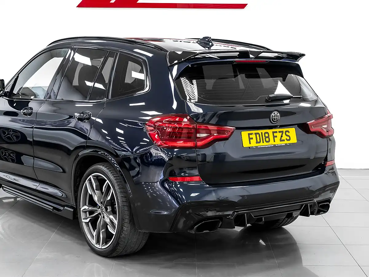 Used 2018 BMW X3 M Sport Black - Interior and Exterior details 10