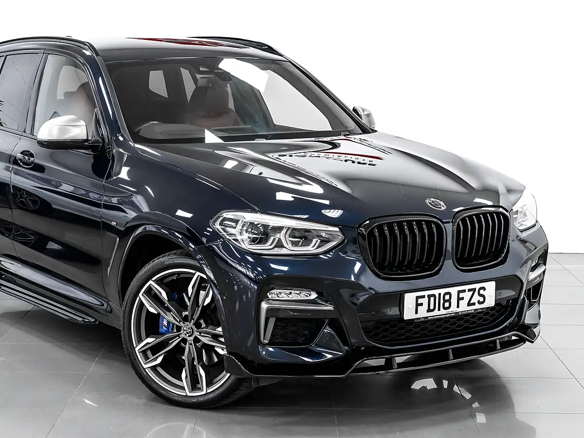 Used 2018 BMW X3 M Sport Black - Interior and Exterior details 9