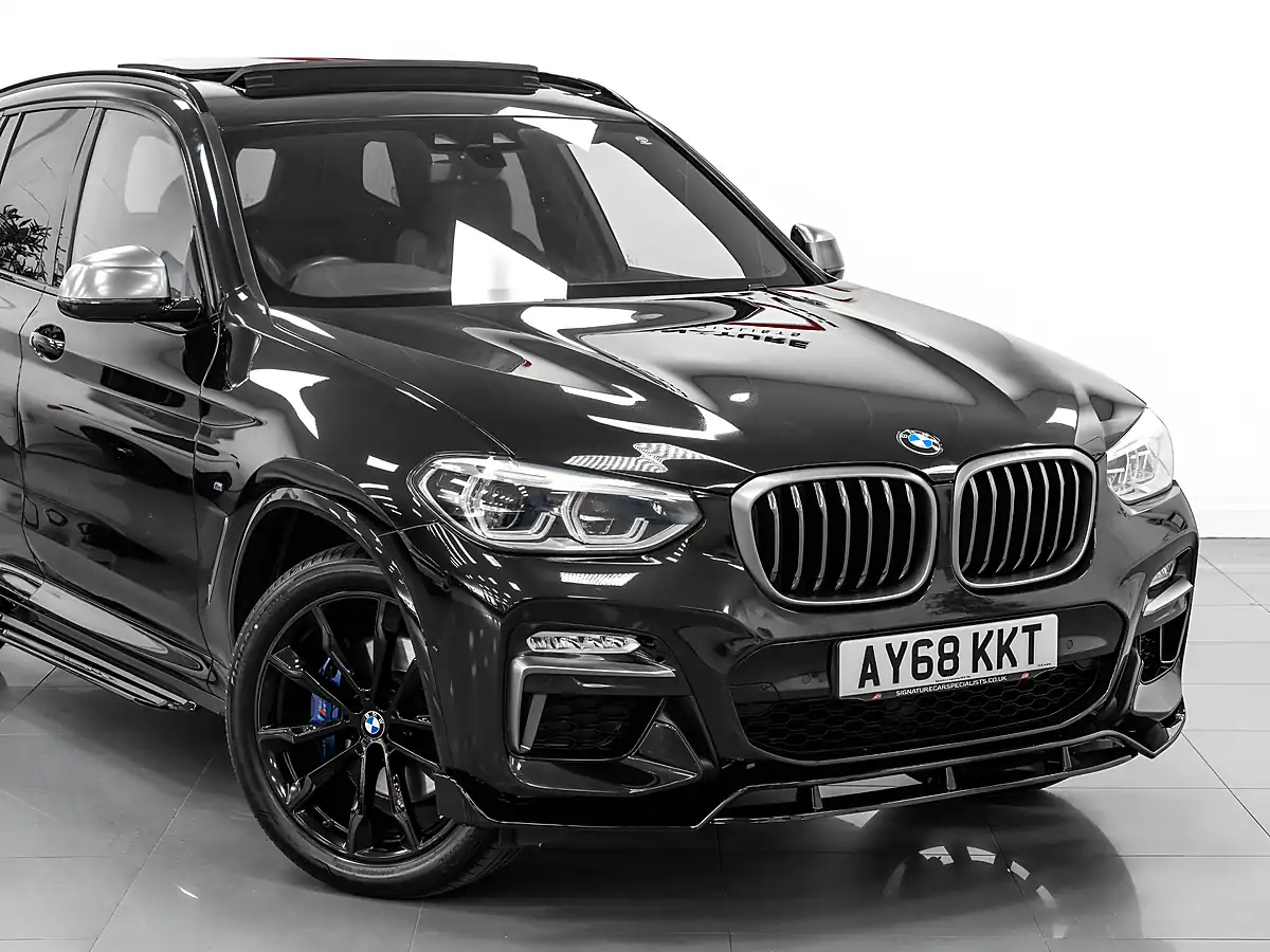 Used 2018 BMW X3 M Sport Black Sapphire - Interior and Exterior details 8