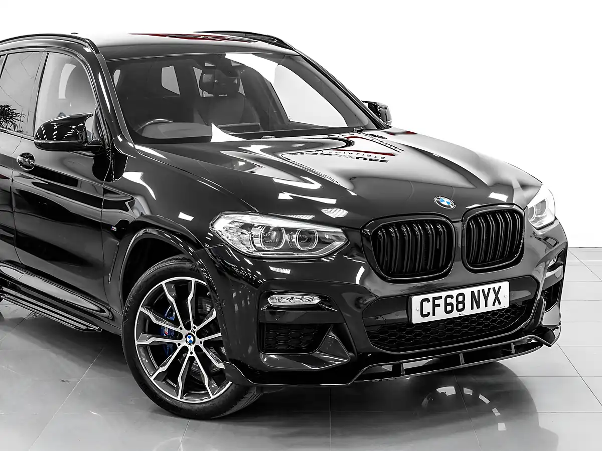 Used 2018 BMW X3 M Sport Black Sapphire - Interior and Exterior details 8