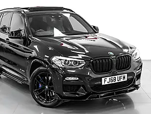 Used 2018 BMW X3 M Sport Black Sapphire - Interior and Exterior details 8