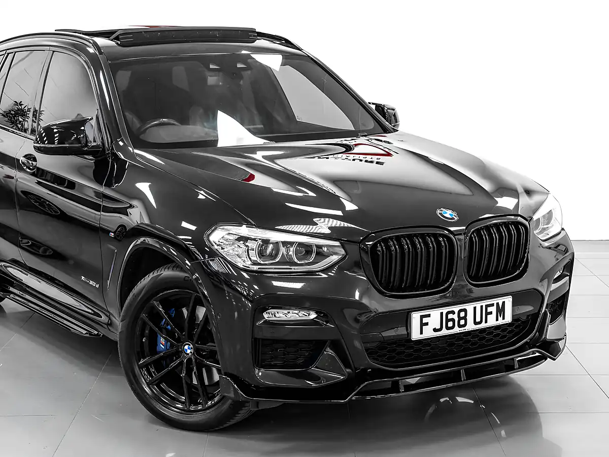 Used 2018 BMW X3 M Sport Black Sapphire - Interior and Exterior details 8