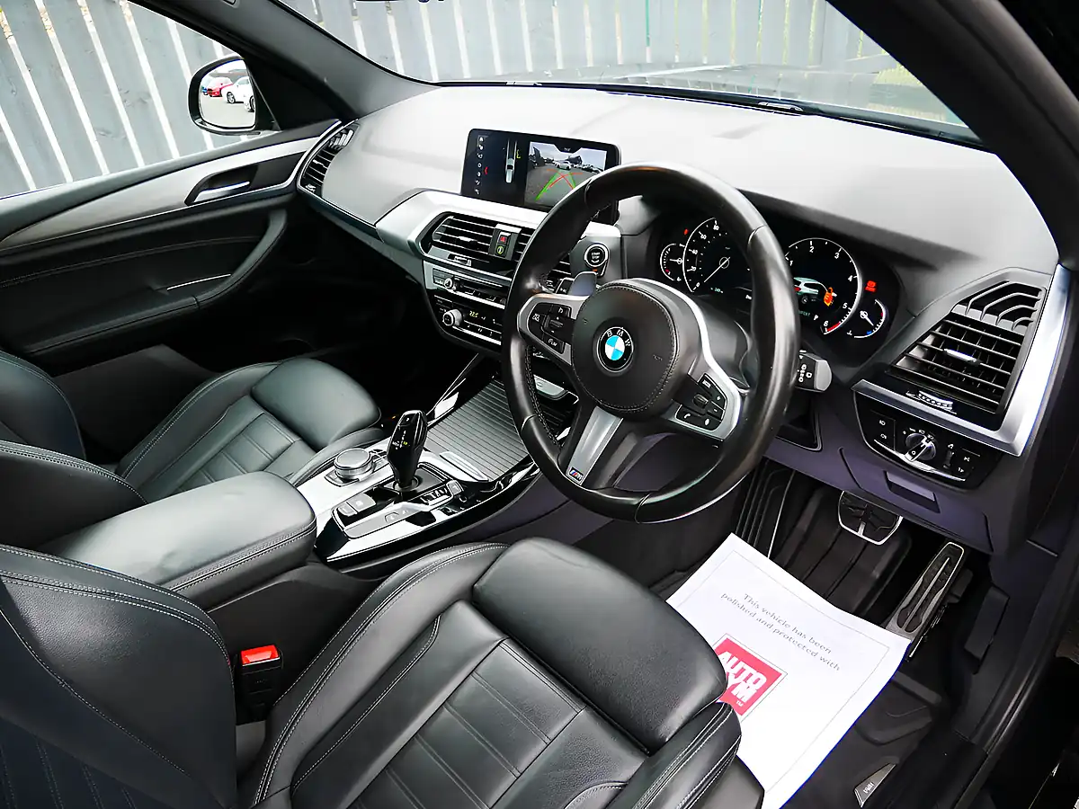 Used 2018 BMW X3 M Sport Black Sapphire - Interior and Exterior details 10