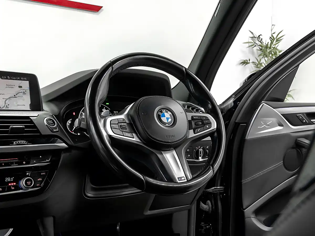 Used 2018 BMW X3 M Sport Black Sapphire Metallic - Interior and Exterior details 12
